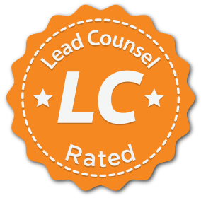 Oracle Law Firm | Accident & Injury Attorneys - Lead Counsel Rated Badge