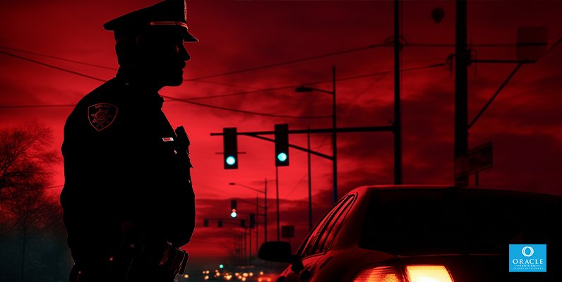 Un conductor detenido por pasarse un semáforo en rojo