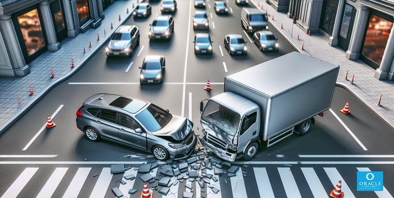 Comparison of accident rates between passenger cars and commercial vehicles