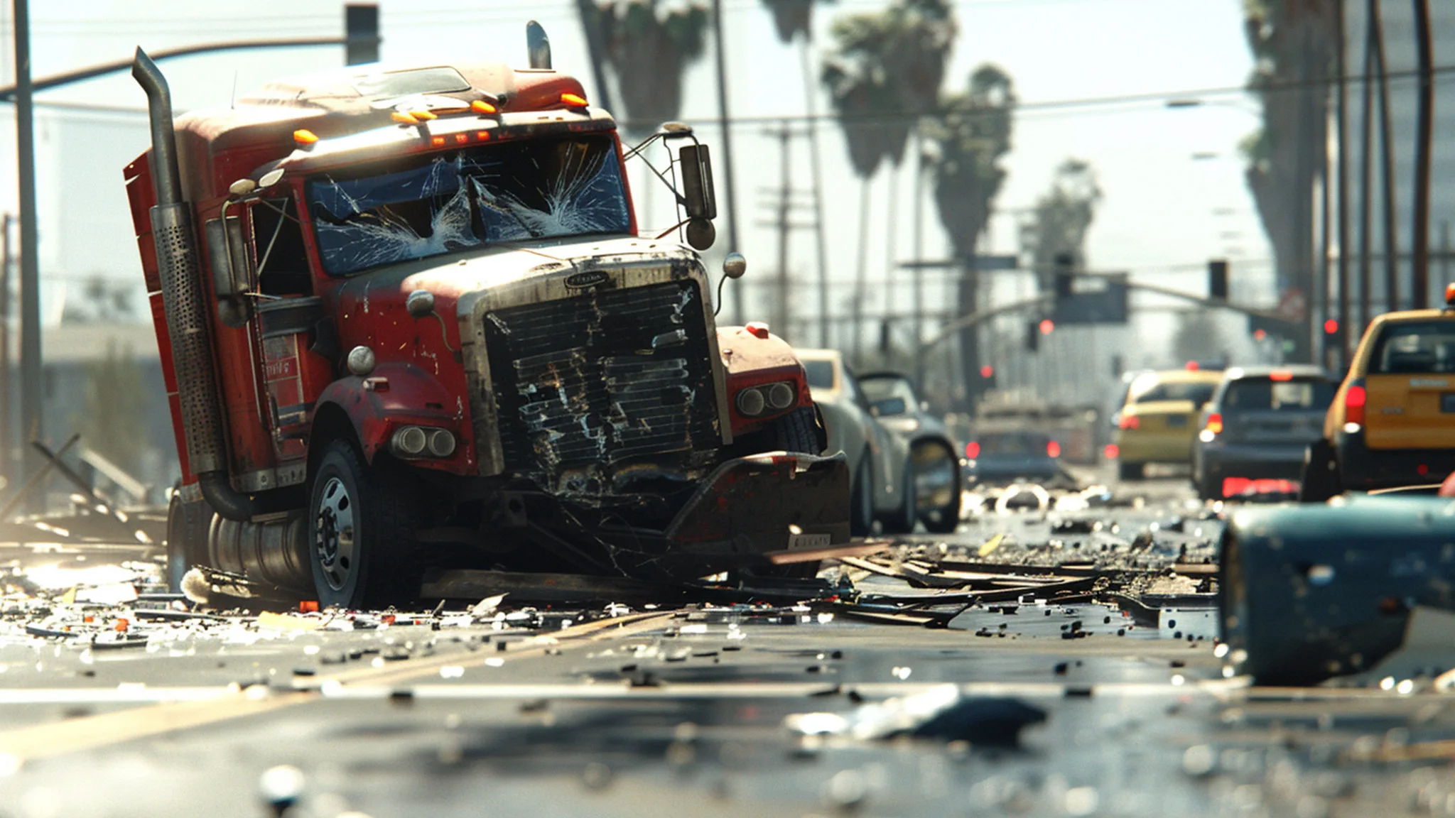 Abogado de accidentes de camiones en Garden Grove