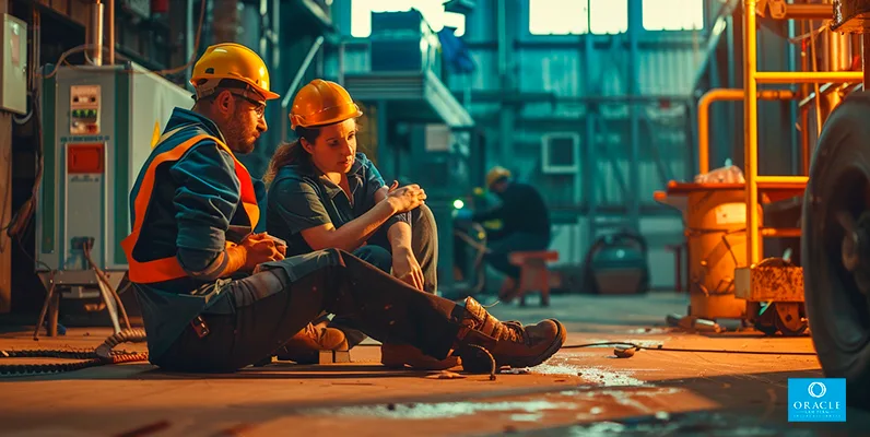 An injured worker