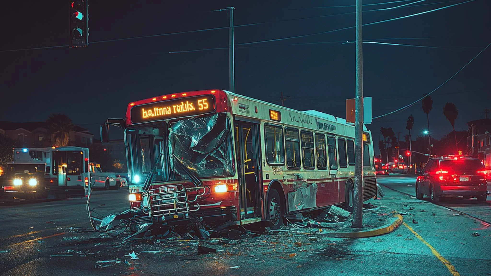 Abogado de accidentes de autobús en Fontana