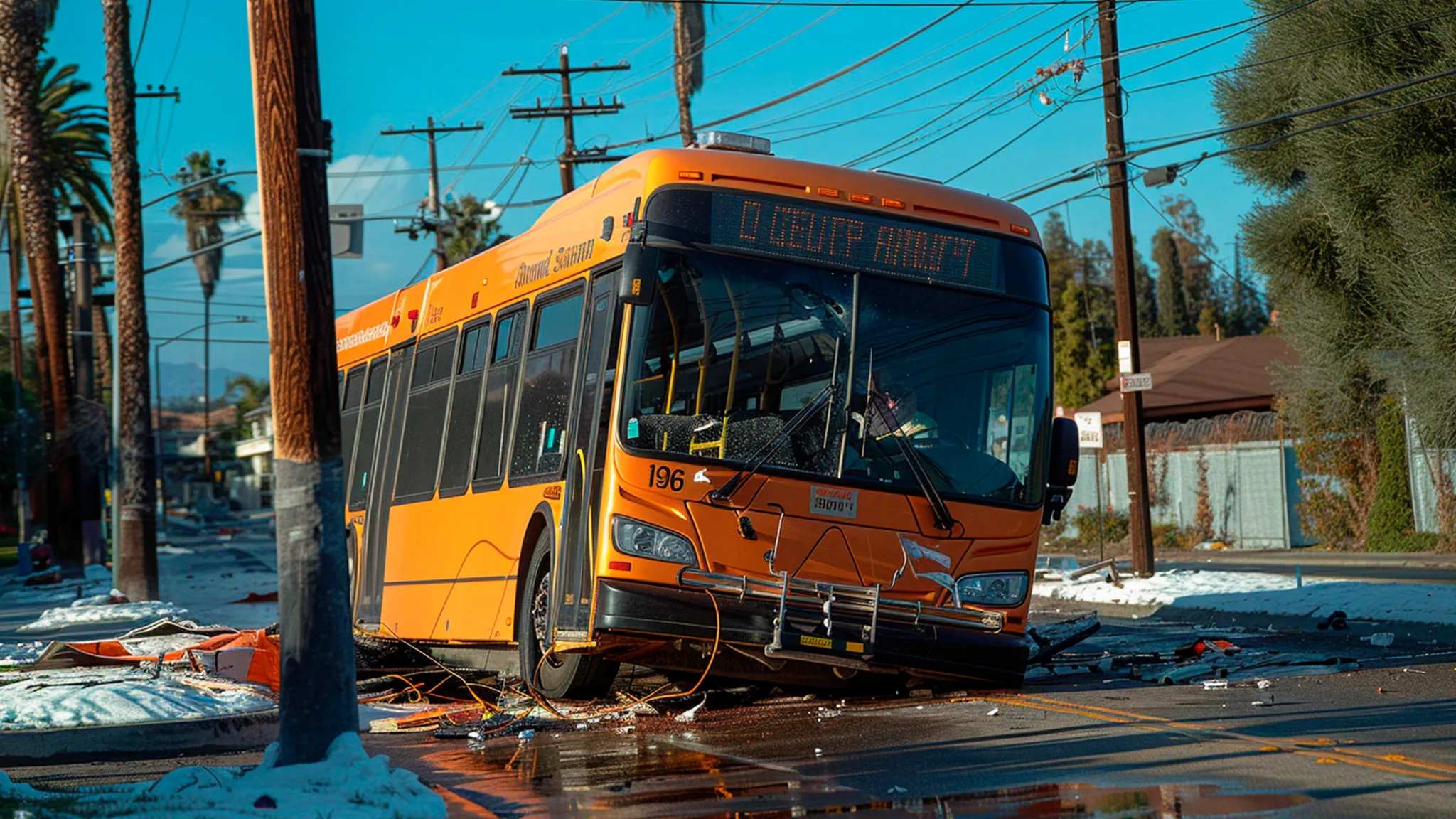 Abogado de accidentes de autobús en Tustin