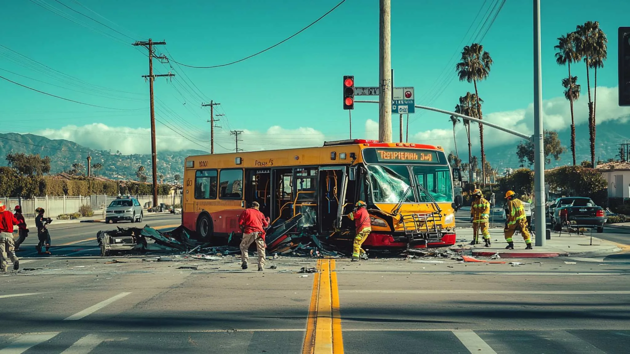 Abogado de accidentes de autobús en Temecula