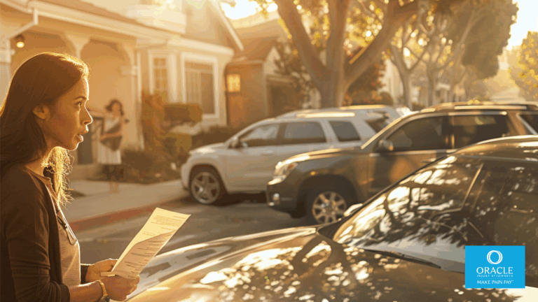 ¿Cuánto puedo obtener por un accidente automovilístico menor?