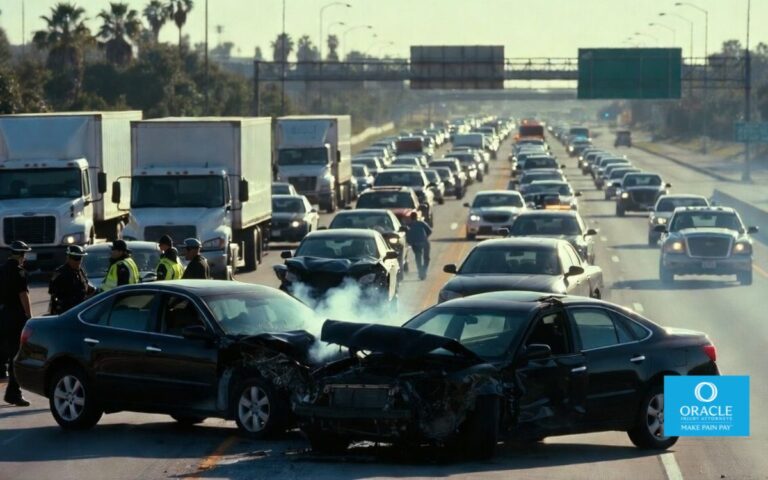Who Is Liable in a Multi-Car Accident in Orange County