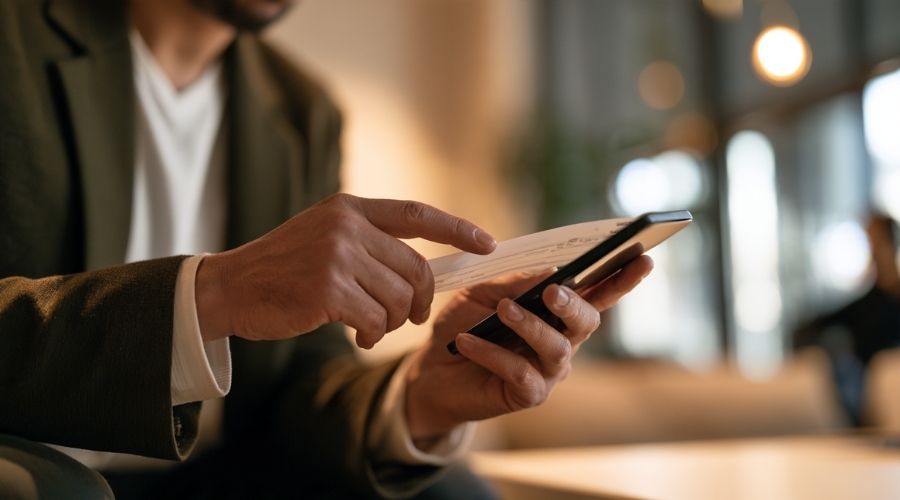 How Much Does Workers' Comp Pay in California? 1 California TTD rate 2026 — workers comp direct deposit notification on a smartphone screen